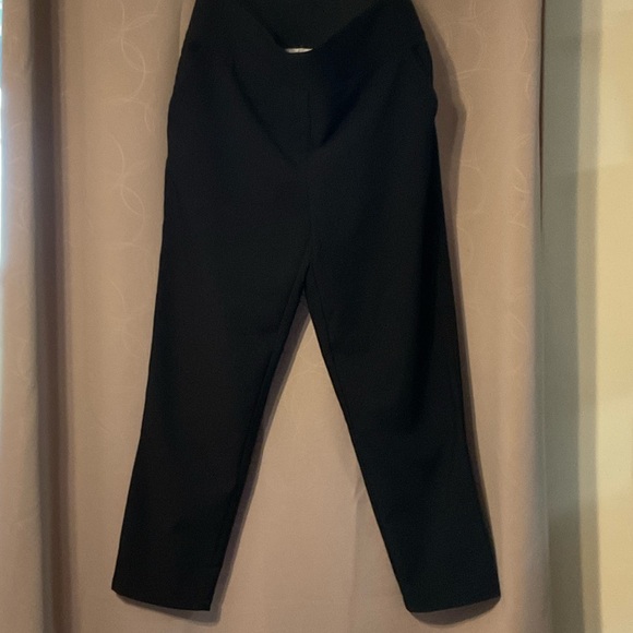Nine West Pants - Nine West Black Straight-Leg Tailored Pants